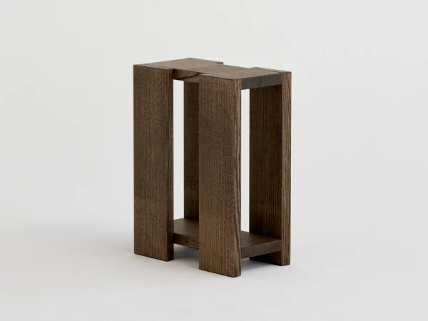 Etagére Side Table | Tall | Smoked