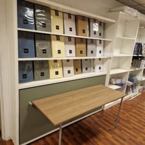 Salg av utstilling! CLEI Poppi 90 Desk inkl. bokhylle og madrass!