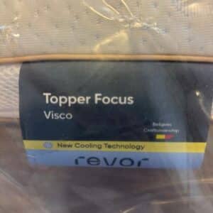 Alternative view of Focus Premium 9cm Visco Overmadrass – spesialmål 80×185